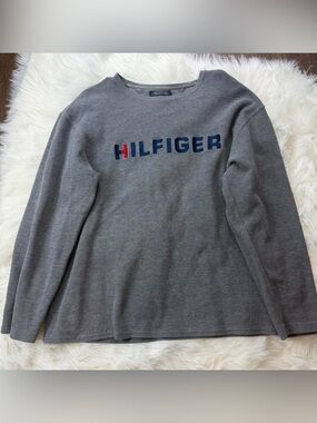 Vintage Tommy Hilfiger Gray Sweater